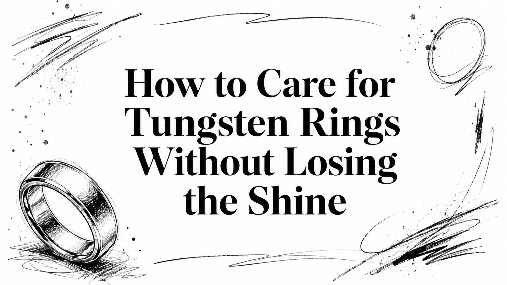 How to Care for Tungsten Rings Without Losing the Shine