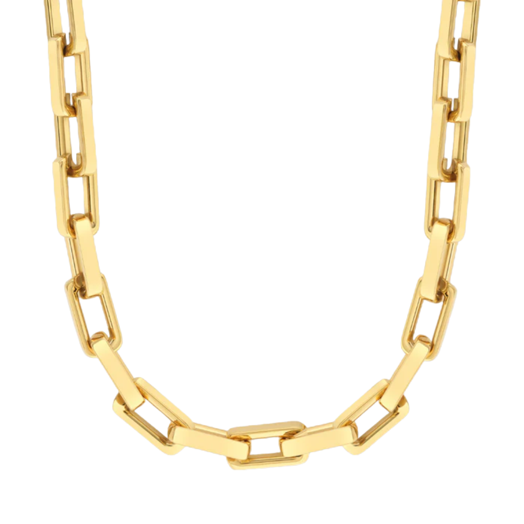 Boxed Anchor Chain (Gold) - 10mm