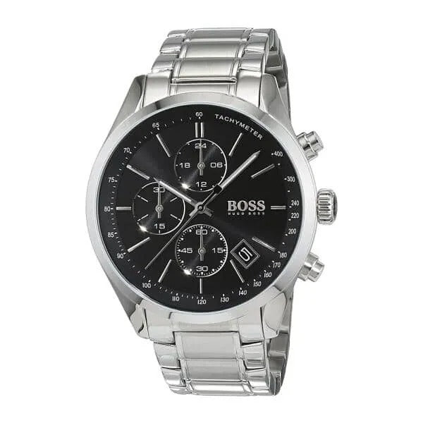 Hugo Boss 1513477 Grand Prix Black Chronograph Mens Watch