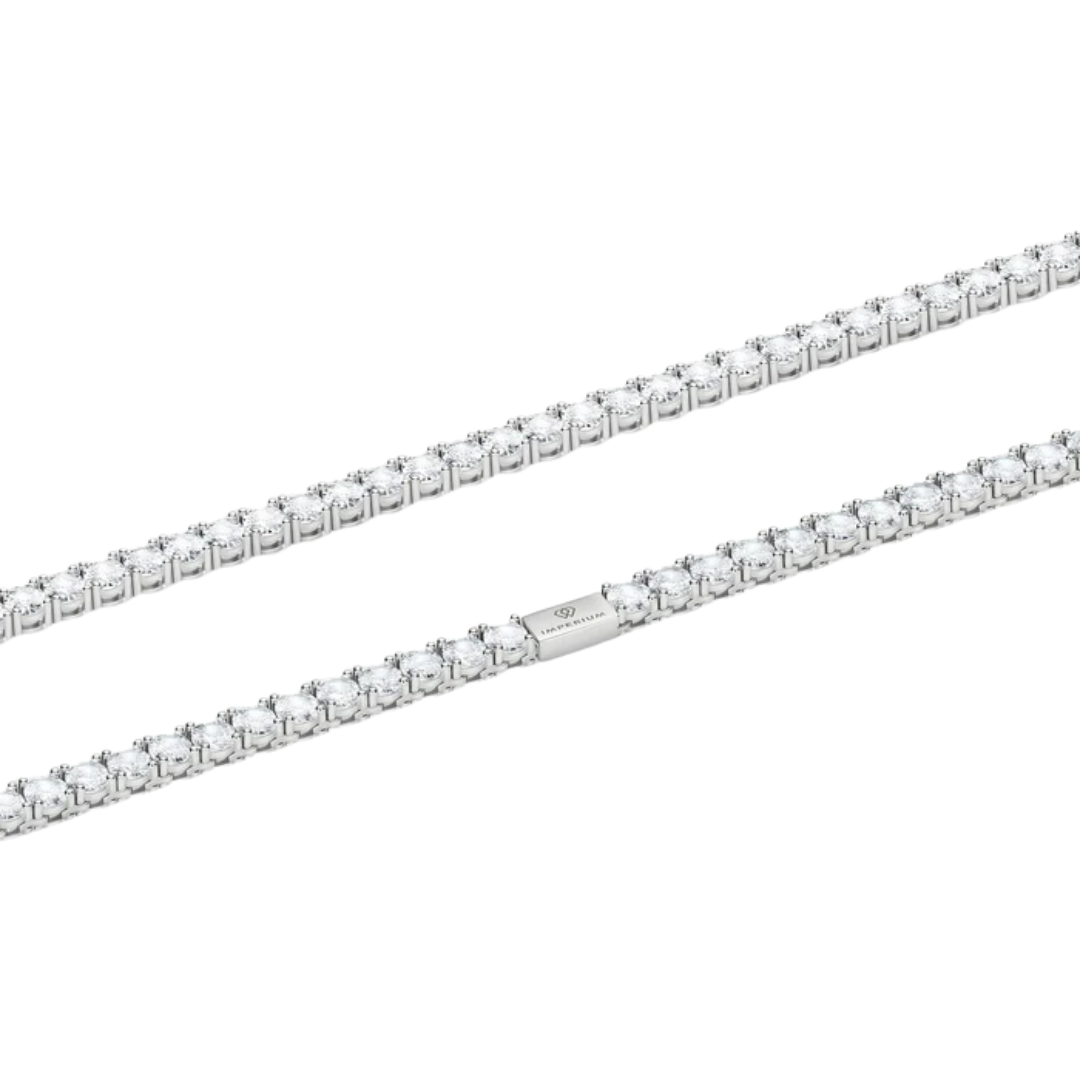 Silver 5mm Tennis Chain