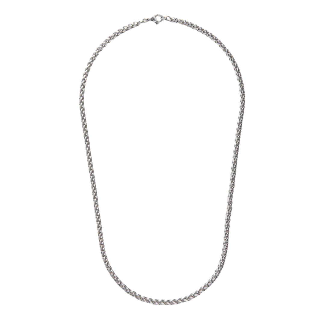 Wheat Chain (Silver) - 4mm