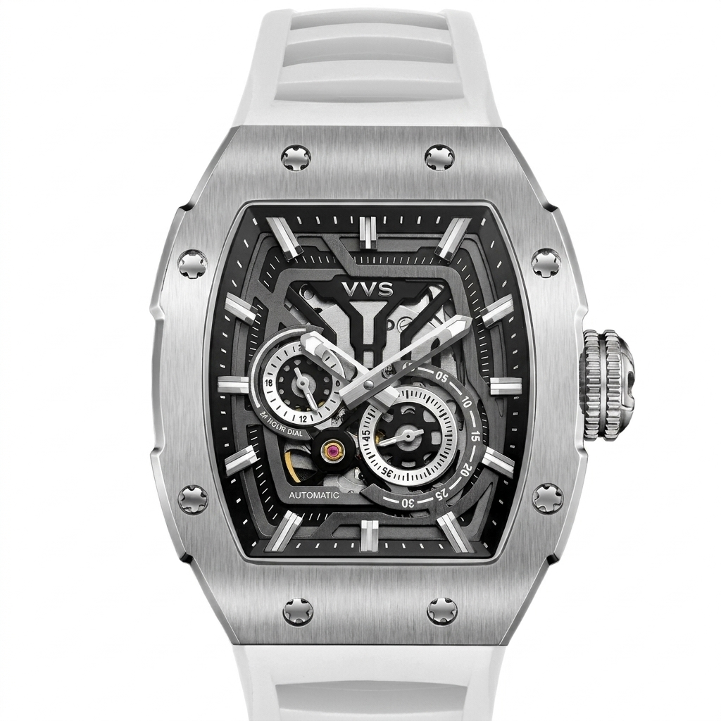 Speedy Tonneau Skeleton Automatic Watch