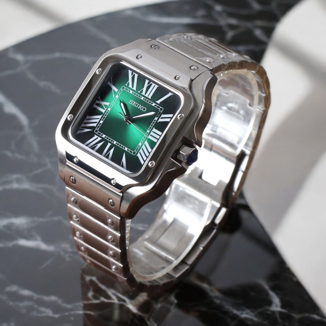SEIKO MOD SANTOS | GREEN