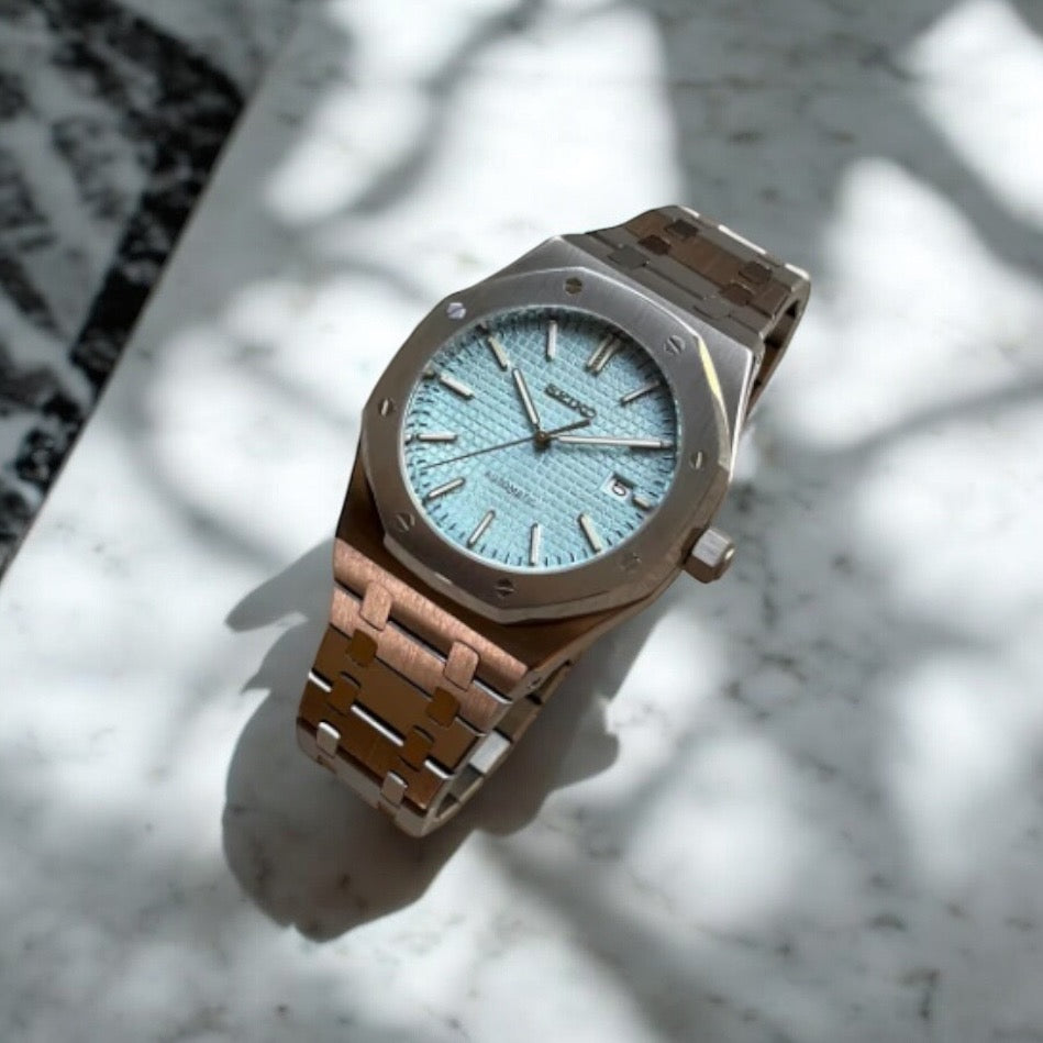 SEIKO MOD ROYAL OAK | ICE BLUE