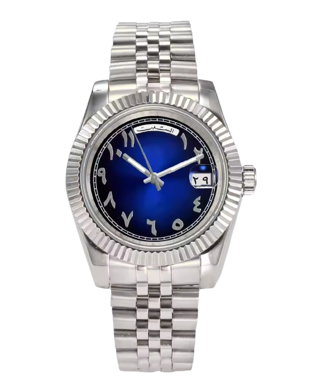 VVS Watches™ Arabic Datejust | Royal Blue