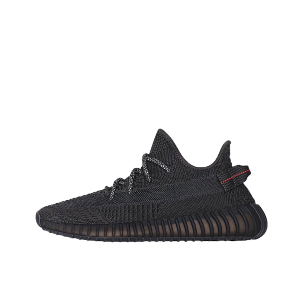 YZY Boost 350 V2 „Triple Black Matte“ Sneakers (nicht reflektierend)