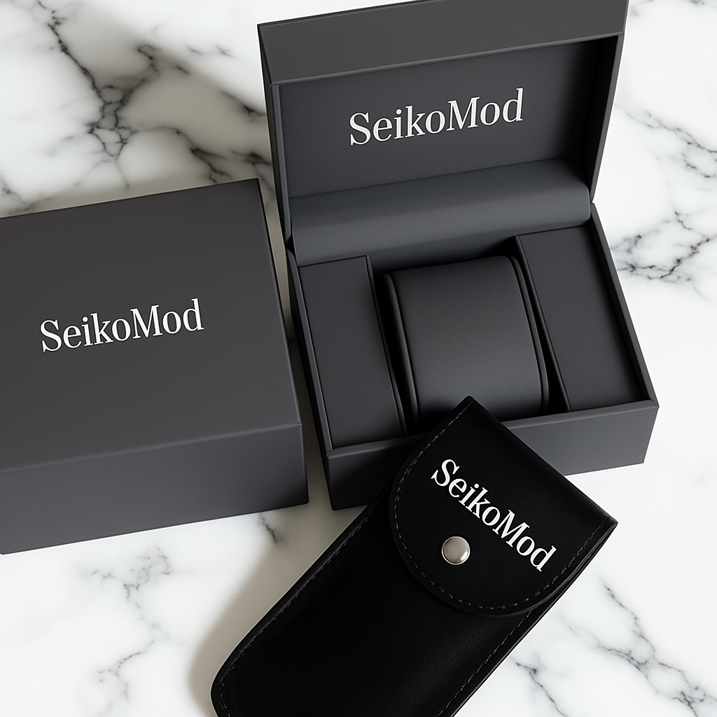 SEIKO MOD NAUTILUS | OPEN HEART BLACK