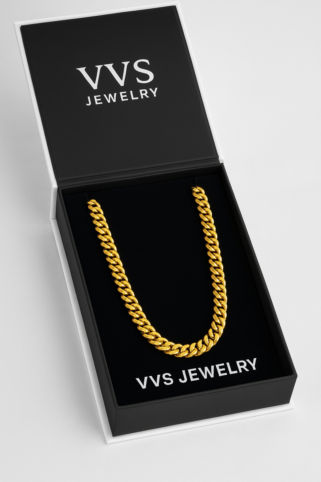 8mm Cuban Chain & FREE Cuban Bracelet Bundle