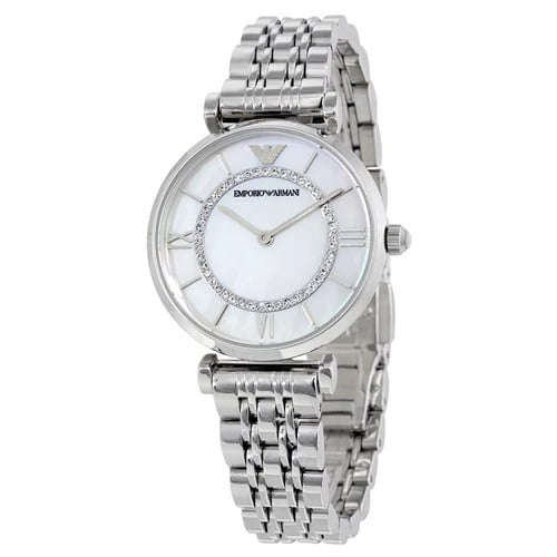 Emporio Armani AR1908 Silver Womens Watch