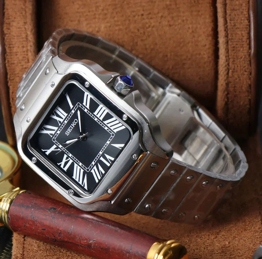 SEIKO MOD SANTOS | BLACK