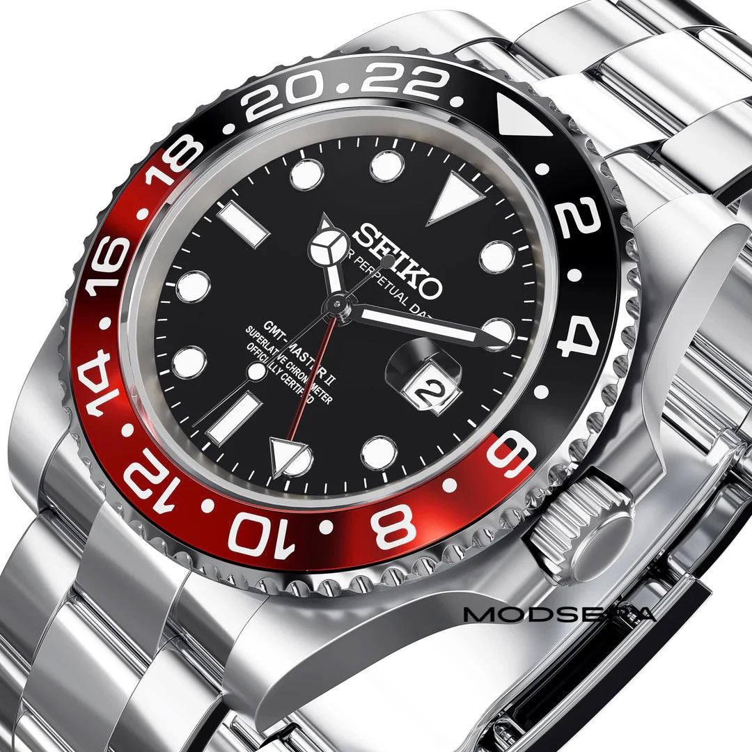 Seiko Mod GMT - Coke