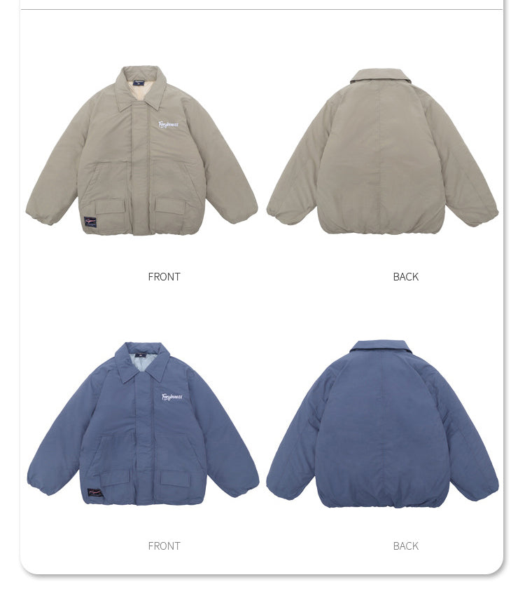 Klassische dicke Winterjacke