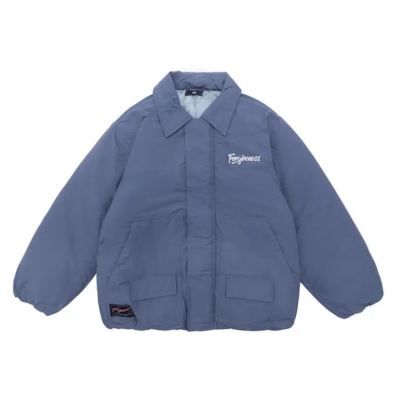 Klassische dicke Winterjacke