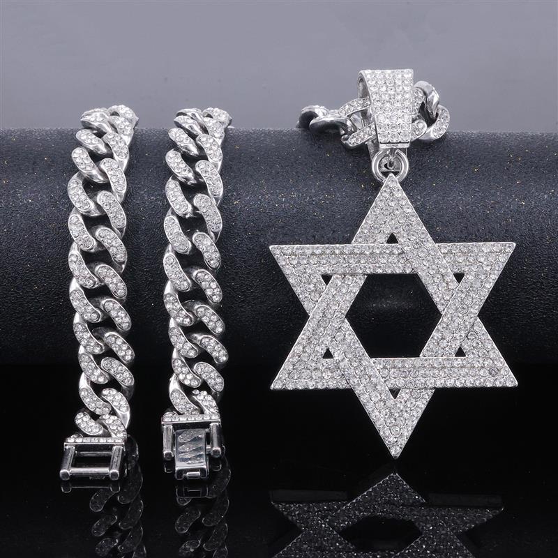 Star of David Cuban Chain