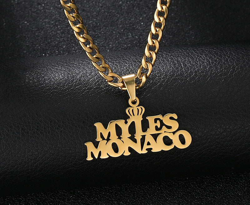 18K Gold Custom Name Cuban Necklace - Personalized Jewelry