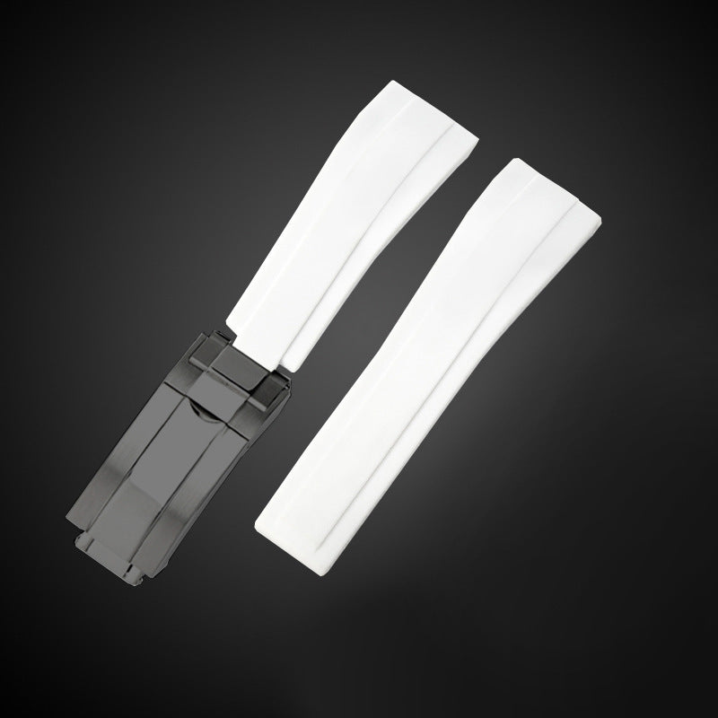 Silicone Rubber Strap for Rolex Submariner, Yacht-Master, Explorer & Daytona - 20mm / 21mm / 22mm