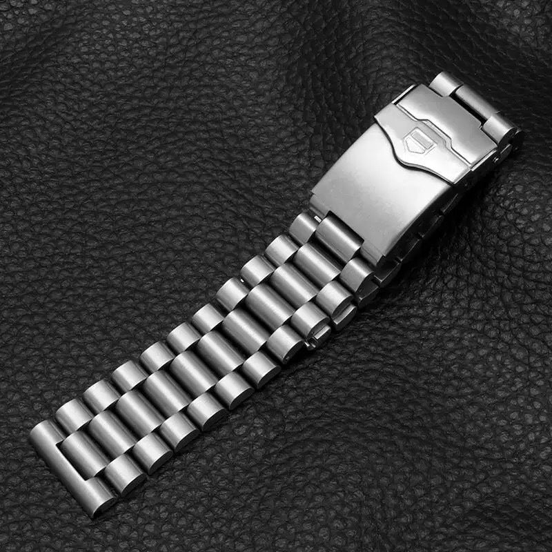 Stainless Steel Strap for Tag Heuer Formula 1 / F1 Vintage – Silver Replacement Watch Band