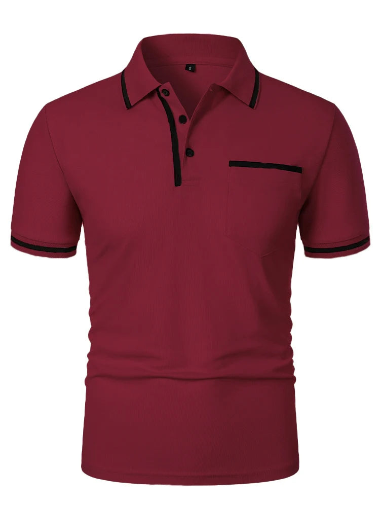 🔥 Haute Classe Polo-T-Shirt für Herren – Premium-Komfort und Stil für jeden Anlass