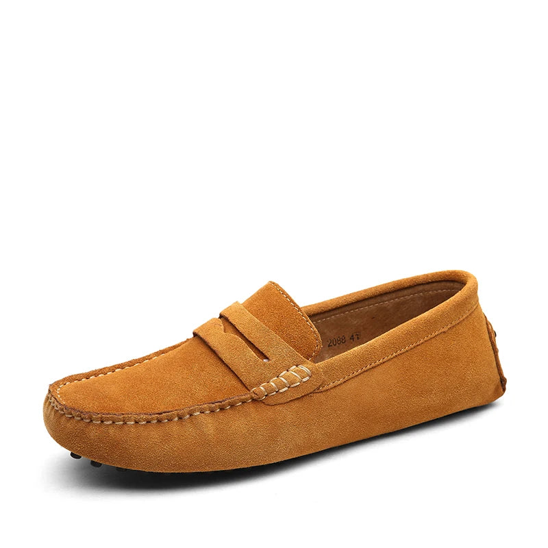Mason Genuine Leather Casual Driving Loafers