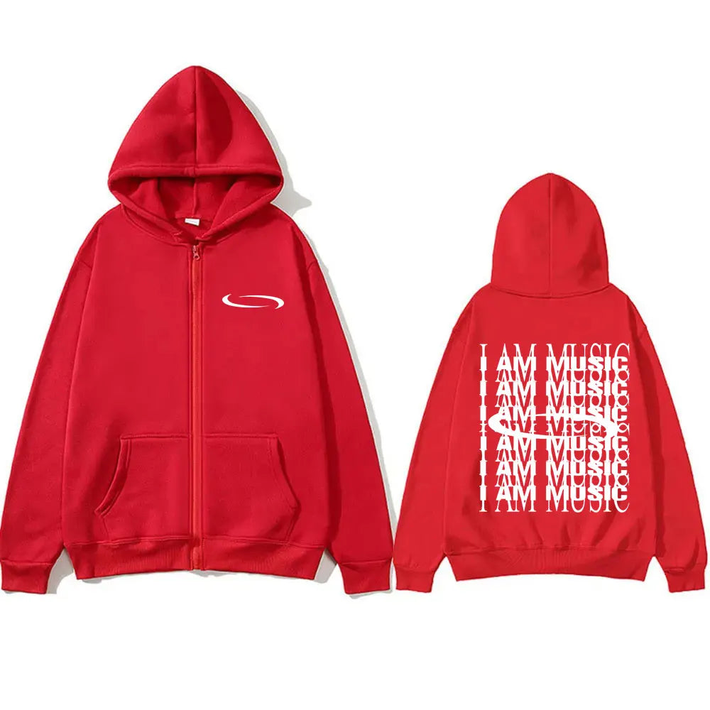 Playboi Carti Opium Graphic Zipper Hoodie - Zip-Up Graphic Hoodie