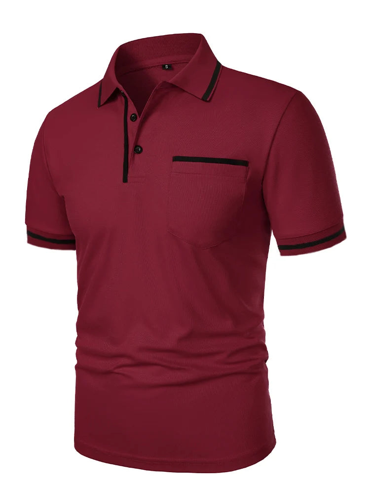🔥 Haute Classe Polo-T-Shirt für Herren – Premium-Komfort und Stil für jeden Anlass