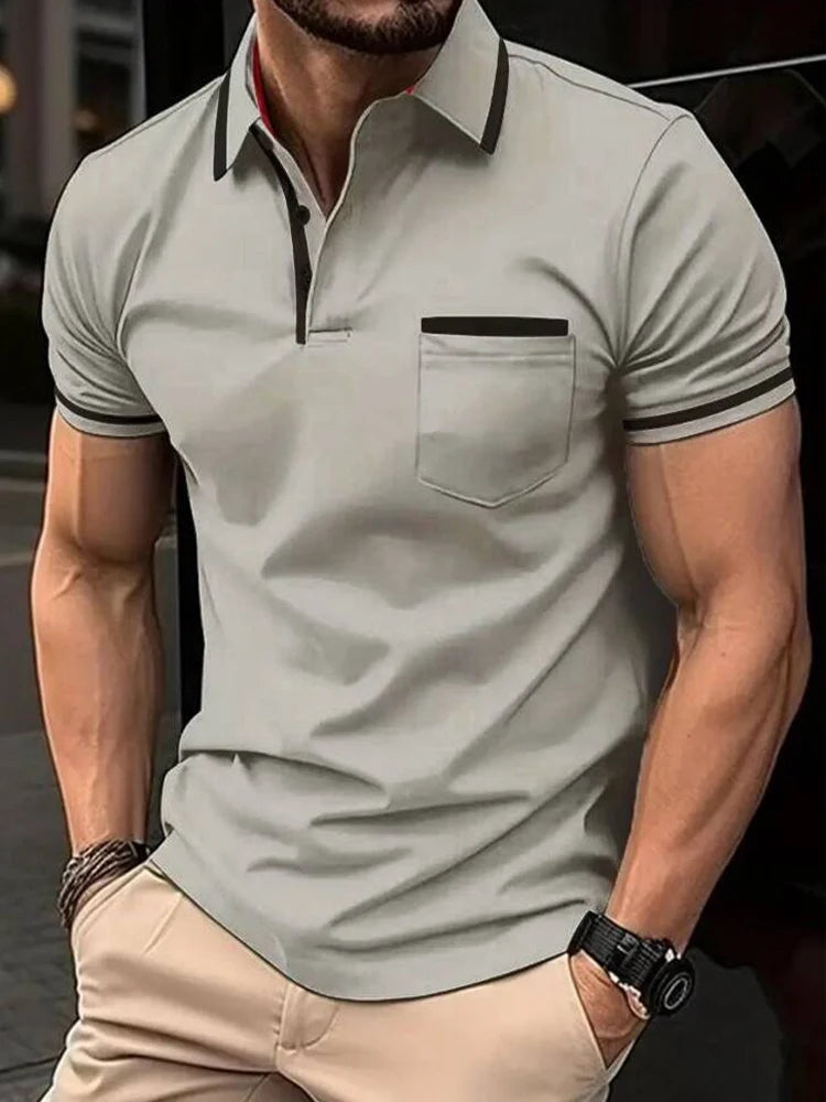 🔥 Haute Classe Polo-T-Shirt für Herren – Premium-Komfort und Stil für jeden Anlass