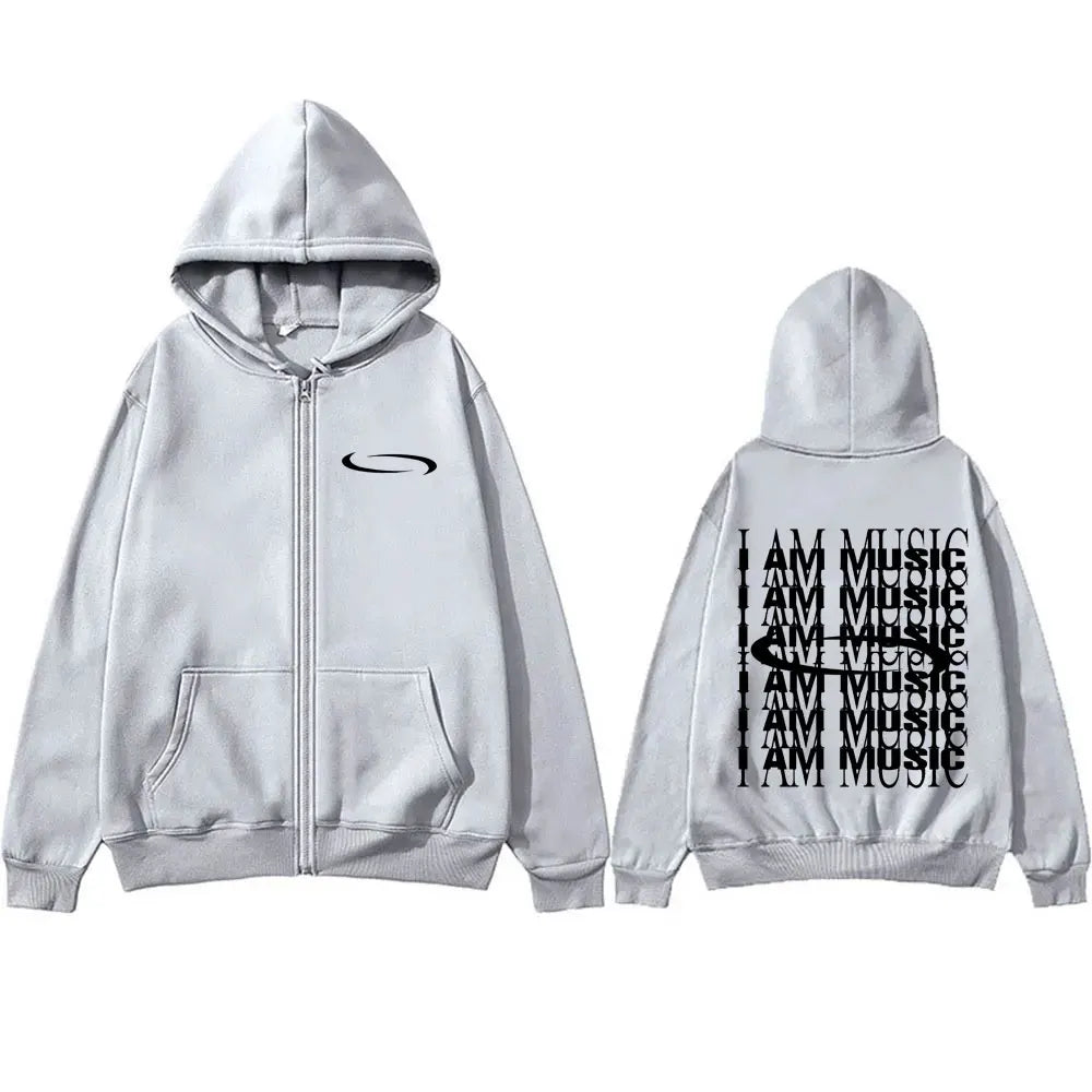 Playboi Carti Opium Graphic Zipper Hoodie - Zip-Up Graphic Hoodie