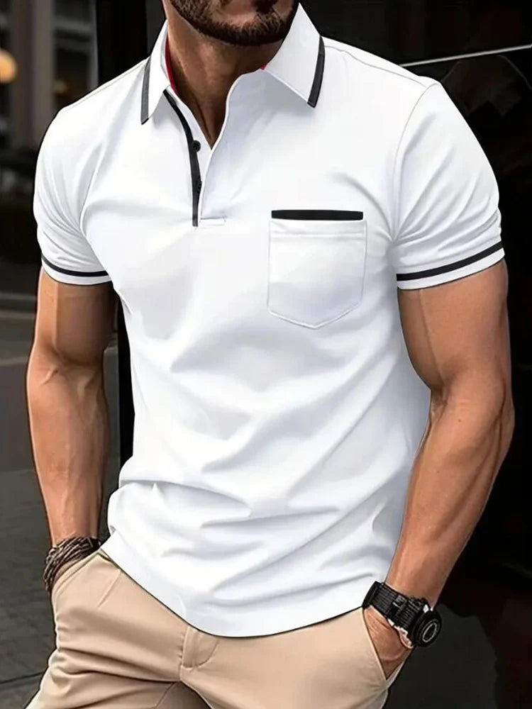 🔥 Haute Classe Polo-T-Shirt für Herren – Premium-Komfort und Stil für jeden Anlass