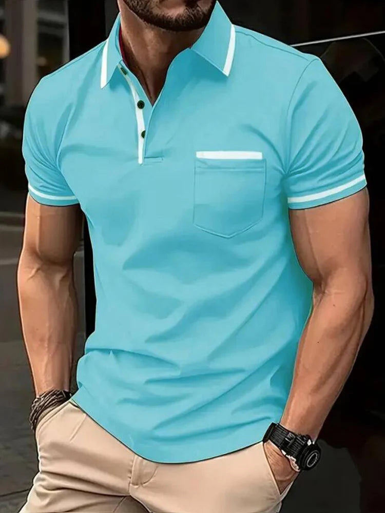 🔥 Haute Classe Polo-T-Shirt für Herren – Premium-Komfort und Stil für jeden Anlass