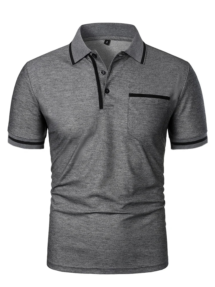 🔥 Haute Classe Polo-T-Shirt für Herren – Premium-Komfort und Stil für jeden Anlass