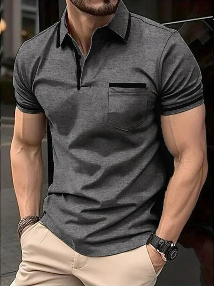 🔥 Haute Classe Polo-T-Shirt für Herren – Premium-Komfort und Stil für jeden Anlass