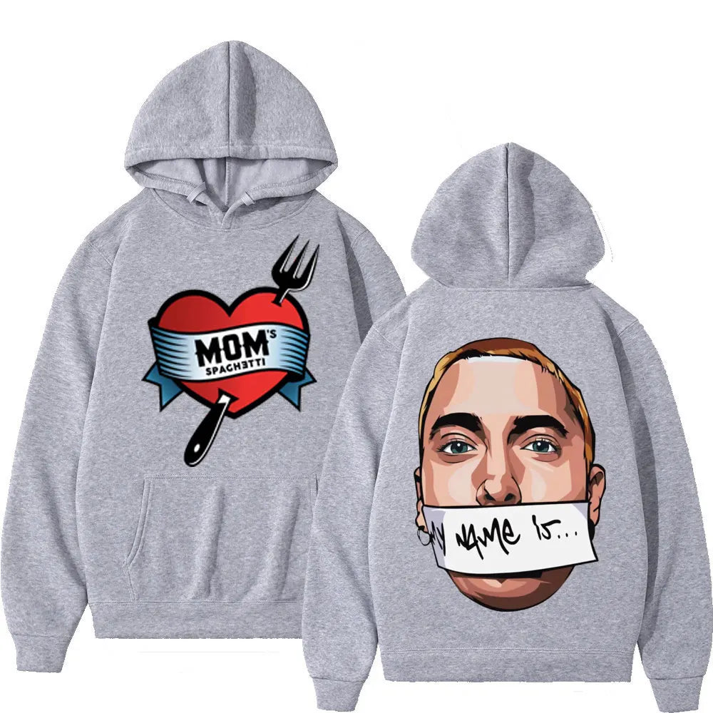 Eminem Mom's Spaghetti/Mein Name ist Grafik Hoodie