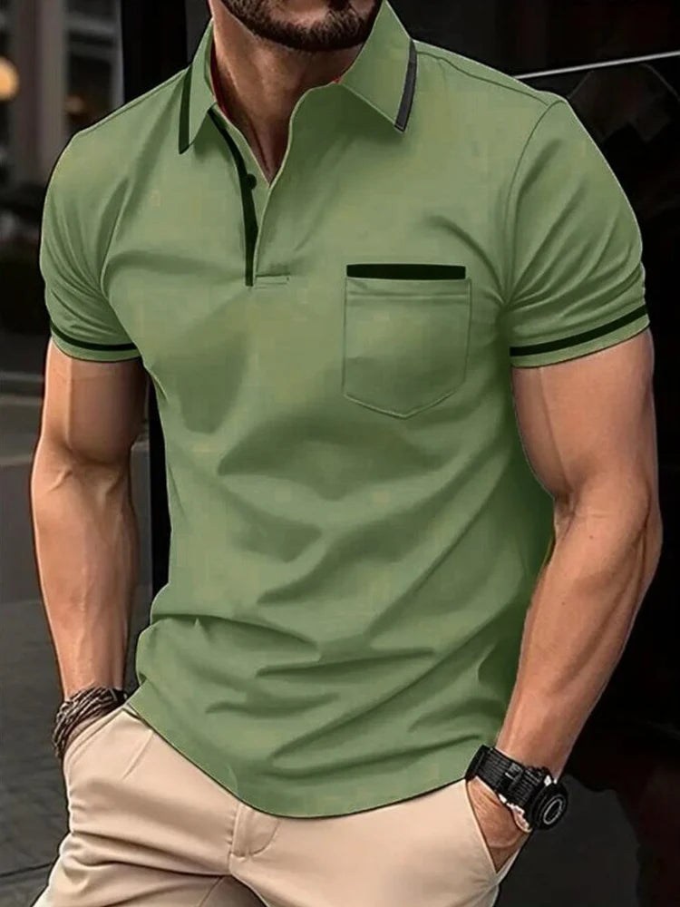 🔥 Haute Classe Polo-T-Shirt für Herren – Premium-Komfort und Stil für jeden Anlass