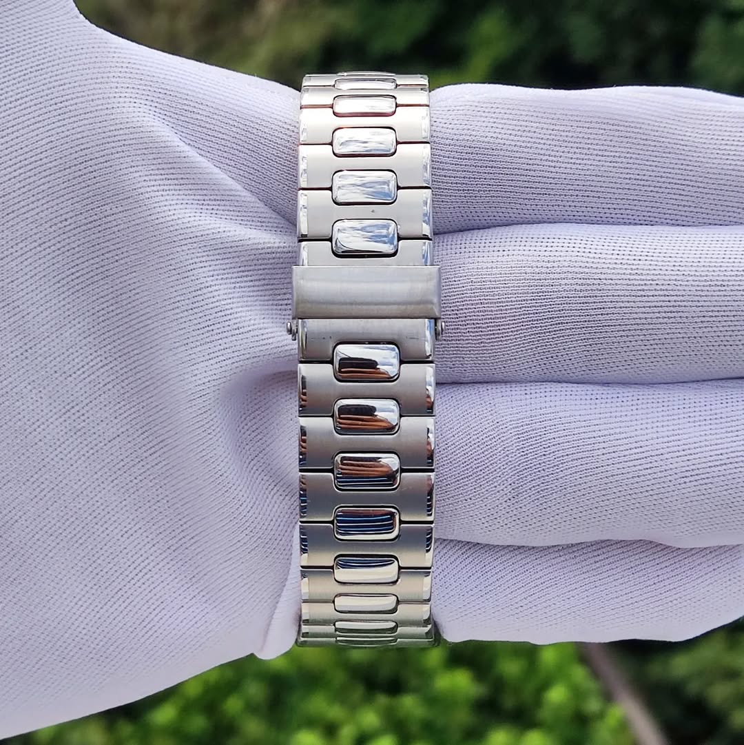 Seiko Mod Nautilus Blue