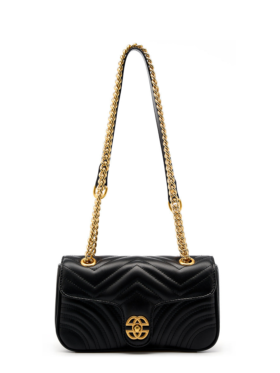 Kleine, von Chantel Designer inspirierte Ledergeldbörse