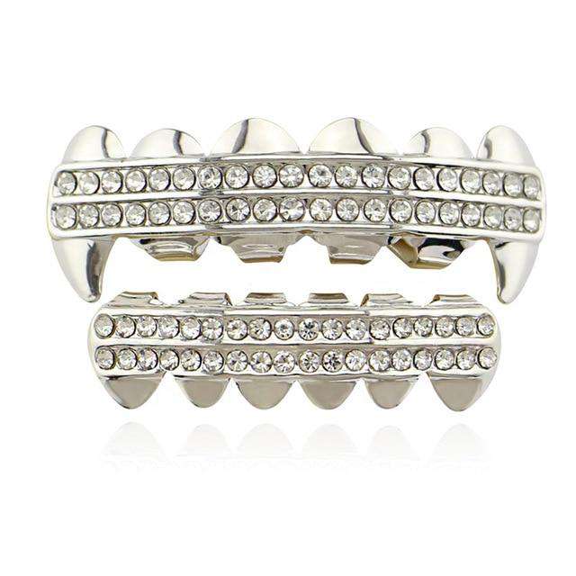 Hip Hop Fresh Jewelry hip hop jewelry Silver Sets Brand New Grillz Got No Sleep