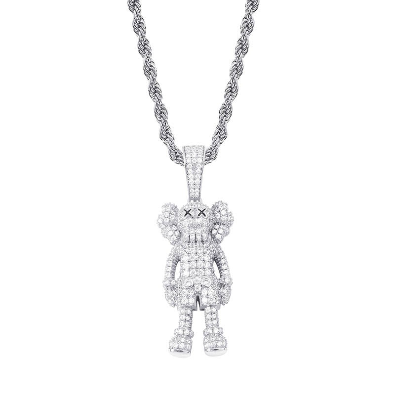 Kaws 3D Pendant Necklace
