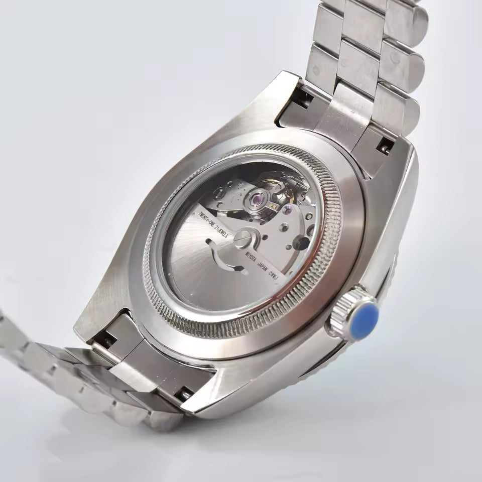 VVS Watches™ Arabic Datejust | Pearl Gray