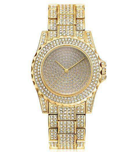 VVS Jewelry hip hop jewelry Bling Geometric Bracelet + Watch Set