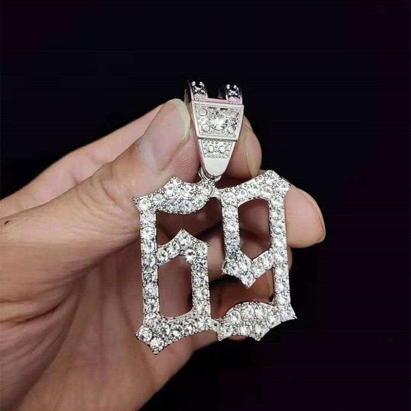 VVS Jewelry hip hop jewelry Iced Tekashi 6ix9ine Inspired Pendant Chain