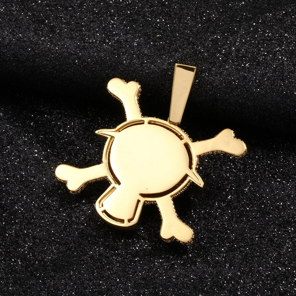 VVS Jewelry hip hop jewelry King Crossbone Pirate Skull Pendant