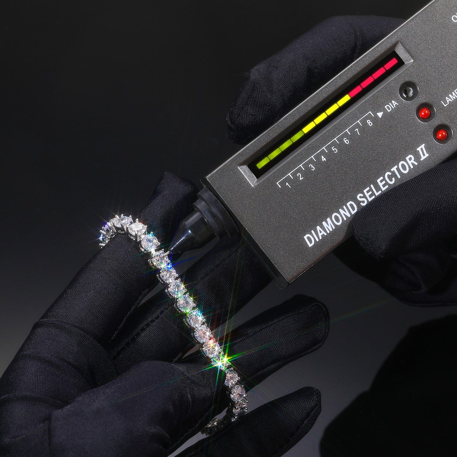 VVS Jewelry hip hop jewelry Moissanite Tennis Chain Bracelet