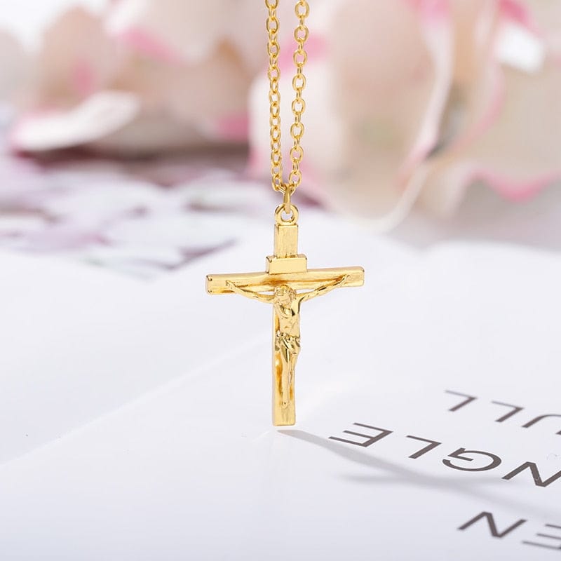 VVS Jewelry hip hop jewelry necklaces Jesus Cross Pendant Necklace