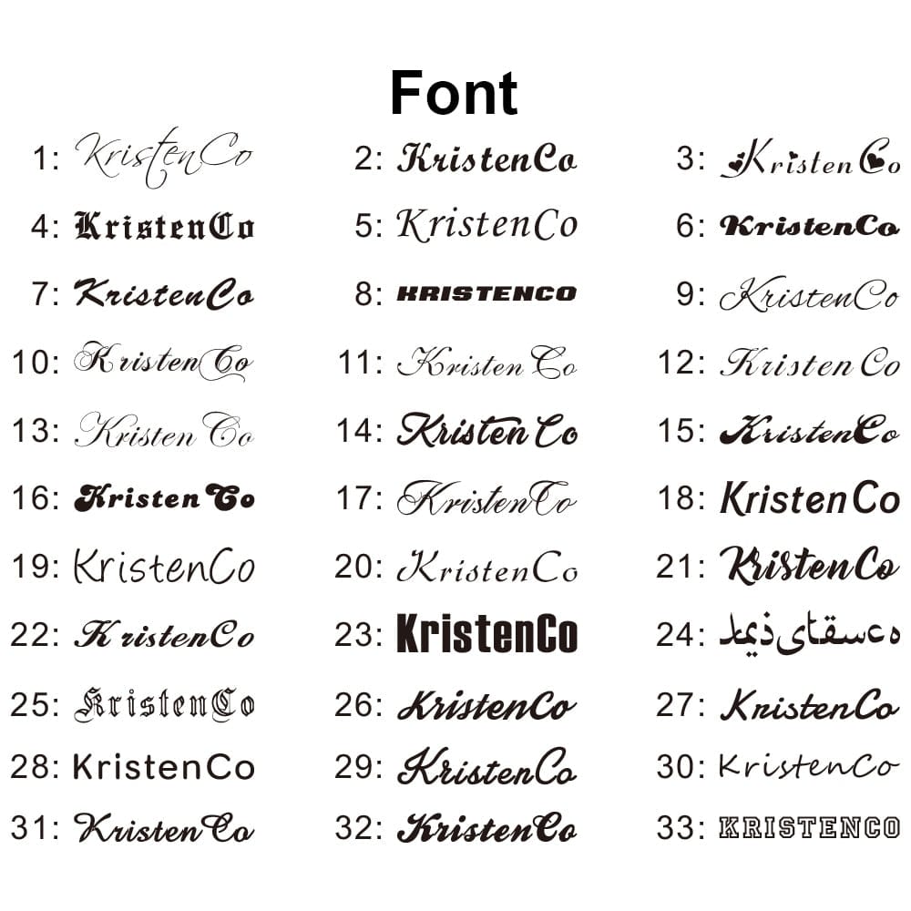 VVS Jewelry hip hop jewelry Personalized Bamboo Name Hoop Earrings