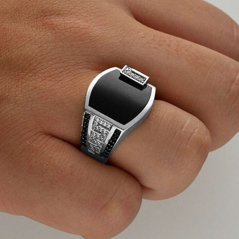 VVS Jewelry hip hop jewelry Vintage Turkish Ring For Men