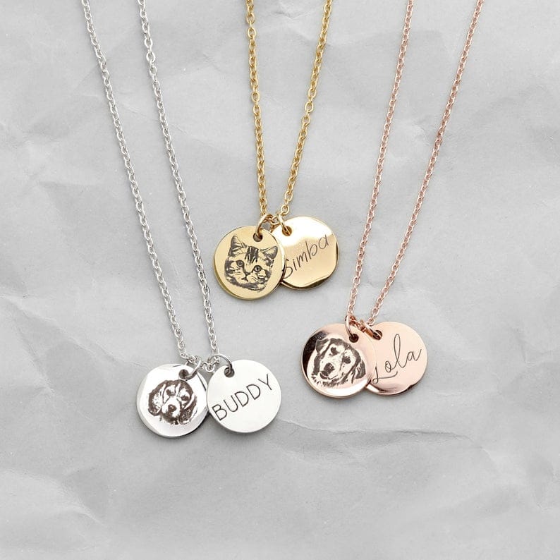 VVS Jewelry hip hop jewelry VVS Jewelry Custom Fingerprint Handwriting Necklace