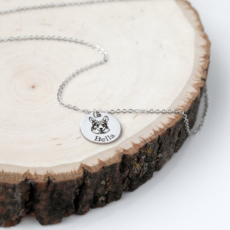 VVS Jewelry hip hop jewelry VVS Jewelry Custom Fingerprint Handwriting Necklace