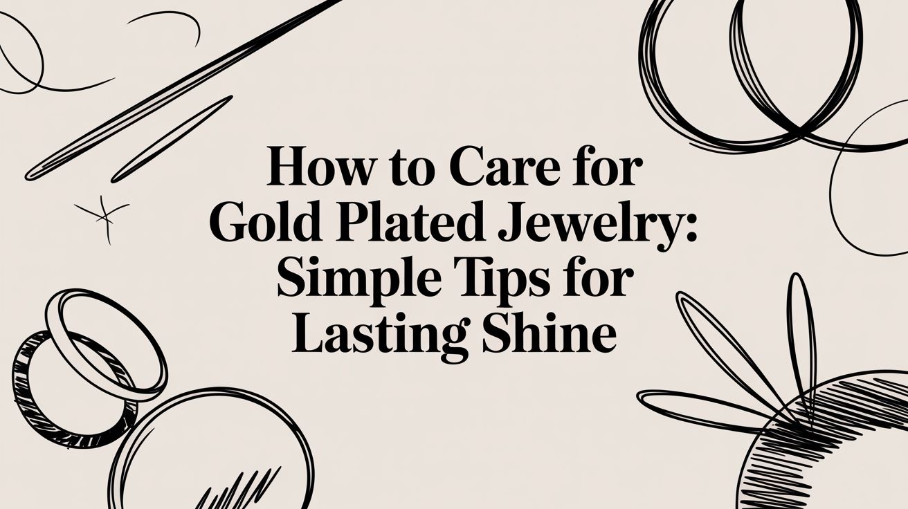 How to care for gold plated jewelry: Simple tips for lasting shine