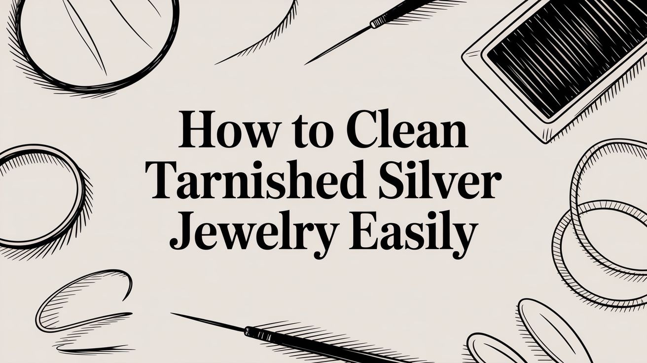 How to Clean Tarnished Silver Jewelry Easily