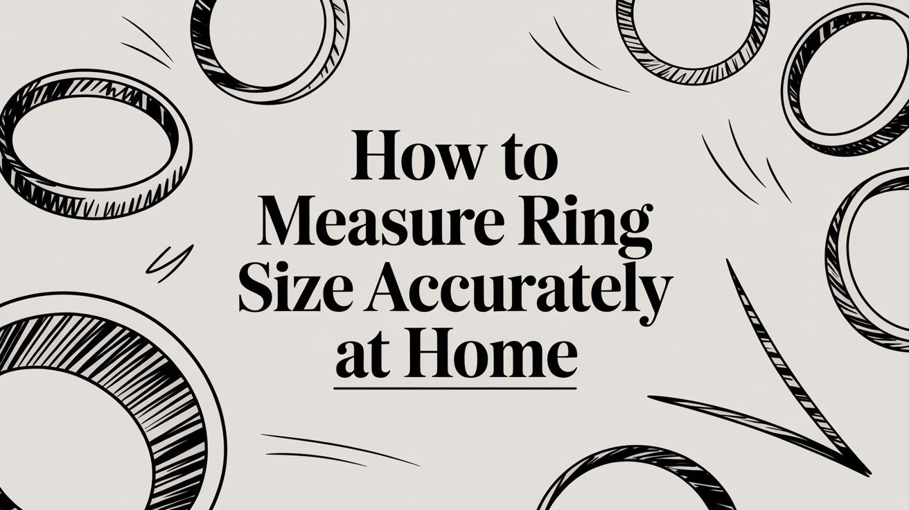 How to Measure Ring Size Accurately at Home